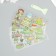 Plastic sticker "Child" mix set 6 sheets and blade1,5x16.5 cm