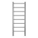 Terminus heated towel rail "Aurora" P8, 300x850 mm, right, chrome