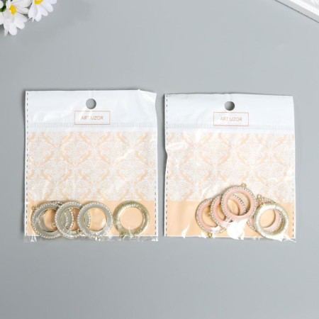 Decor for creativity Metal "Color Circle" mix enamel 2.7x2.7 cm-4