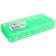 Box for wobblers and balancers VB-1, green color, 2-way, 7+7 departments, 190 × 85 × 35 mm