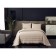A set with a bedspread "Nadine", size 160x220 cm, 50x70 cm, beige color