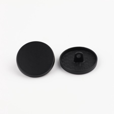 A set of buttons on the leg, d = 23 mm, 5 pcs, black color-1