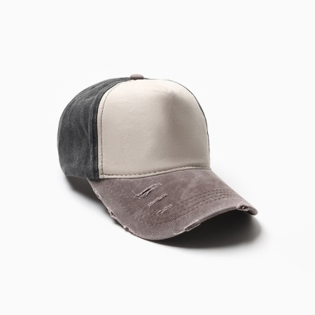 Male cap minaku, black color, size 56-58-5