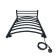 Electric towel "Sanprise" Classic P8, 500x800 mm, universal, black