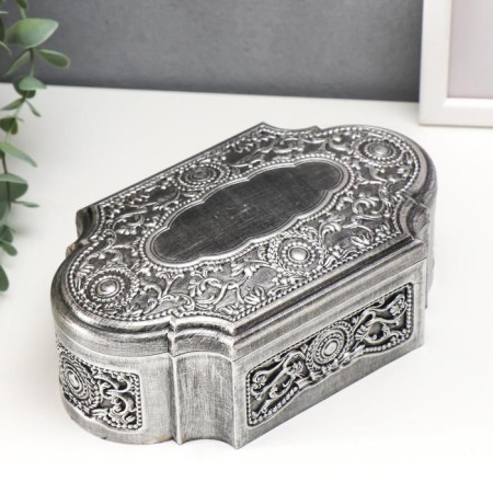 Musical Mechanical Casket "Old Pattering" 7x21x13 cm