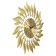 Wall clock, series: openwork, "eon", discrete move, D-60 cm, dial 22 cm