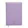 Dated diary 2024 A5 176 sheets, Devente.I Love Cat, hard leather cover, stamping foil, lies, cream block 70 g/m2, lilac