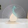 Lamp 3D nightlight "Peacock" LED USB 18.5x7x14 cm Risalux