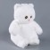 Soft toy "cat", 25 cm, white color