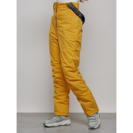 Semicunners of women's winter, size 44, mustard color-9