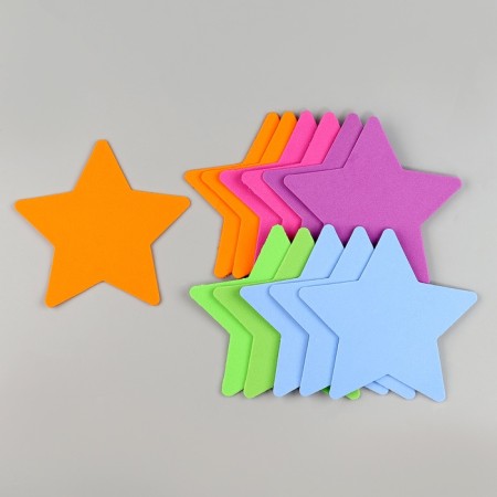 A set of figures from EVA "Star", 12 pcs., Mix color-1
