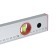 Aluminum scrap level, 2 eye, ruler, 800 mm