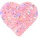 Glitter-Gel Face Love Generation We Love Glitter, tone 02 pink, 15 ml