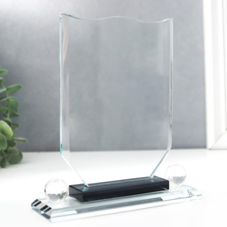 Souvenir glass "Award stele" 17x12x4 cm