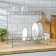 Dishes for dishes with a pallet 39 × 24 × 37.5 cm, color chromium