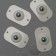 Wheels are universal, hinged, set 4 pcs