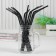 Cocktail tube, set 12 pcs., Black color