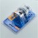 Bottom valve Ledeme L66-2, for a shell, with overflow, brass, chrome