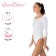 A swimsuit for gymnastics and dancing Grace Dance, p. 40, white color