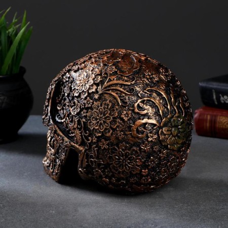 Figure "Skull" 19.5x13x15cm-2