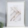 Photo frame Plastic "Mira" 50x70 cm, silver (plastic screen)