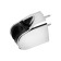 Bowle holder Zein Z83, adjustable, hidden installation, plastic, chrome