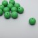 Busina silicone "Round" green d = 1.2 cm