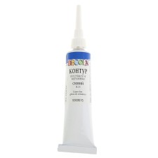 Cut on glass and ceramics 18 ml, ZHK Decola, blue, (5303515)