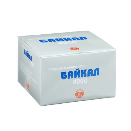 Coil "Baikal 4000", 1+1 bearing, 4.3: 1, front friction-3