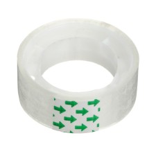 Set of 10 pieces, adhesive tape 15 mm x 5.5m, transparent