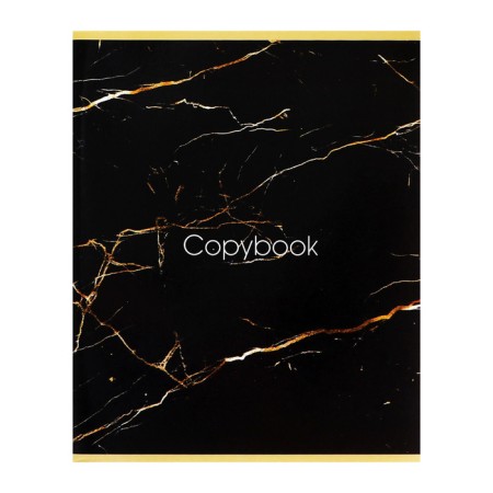 A notebook of 96 sheets in Calligrata Call "dark marble", cardboard cover, glossy lamination, OFSET MIX block-3