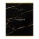 A notebook of 96 sheets in Calligrata Call "dark marble", cardboard cover, glossy lamination, OFSET MIX block