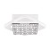 The LED lamp is controlled with crystal Ambrella Light, Ice, FA122, 1XLED, 54 W, 3780LUM, 3000-6400K, white color