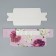 Box for Makarun, confectionery packaging “You with love”, peonies, 5.5 x 18 x 5.5 cm