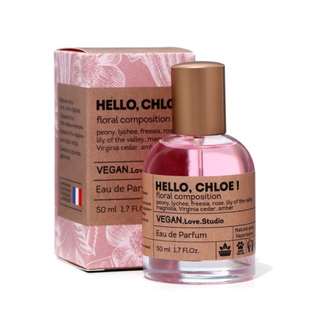 The perfumery water Vegan Love Studio Hello, Chloe!, 50 ml (based on Chloe Eau de Parfum (Chloe)