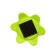 Garden lamp on the sunny battery "Green Flower", 6 × 29 × 6 cm, 1 LED, white glow