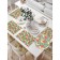 A set of napkins for setting the table "Water Balls on the Christmas tree", rectangular, size 32x46 cm, 4 pcs