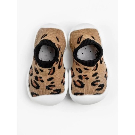 Botins-knees children's first step pure dark leo with a breathing sole, size 24-3