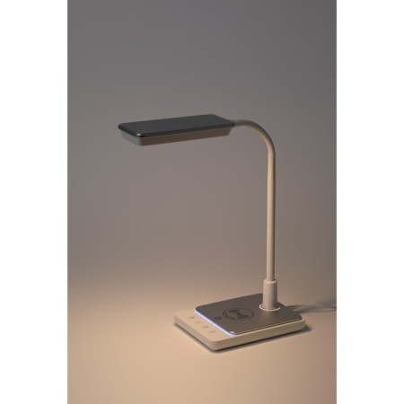 NLED-499-10W-W desktop lamp with a white base-5