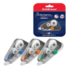 Erichkrause Performance Correction Tape, with Auto-Lock, 5 mm x 6 m, in Blister, mix