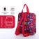 Baby backpack on lightning, external pocket, lilac color