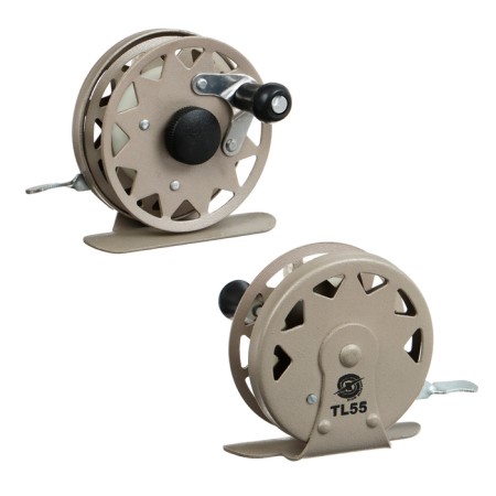 Inertial coil, metal, diameter 5.5 cm, gray color, tl55-1