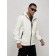 Sports male jacket, size 48, white color