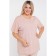 Female jumper luxury plus, size 56, pink color