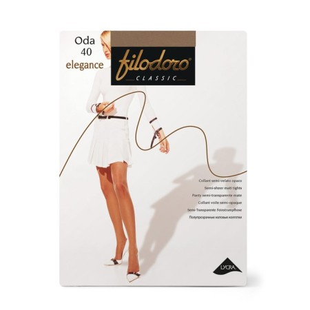 Women's tights Filodoro ODA, 40 DEN, size 4, Playa color-1