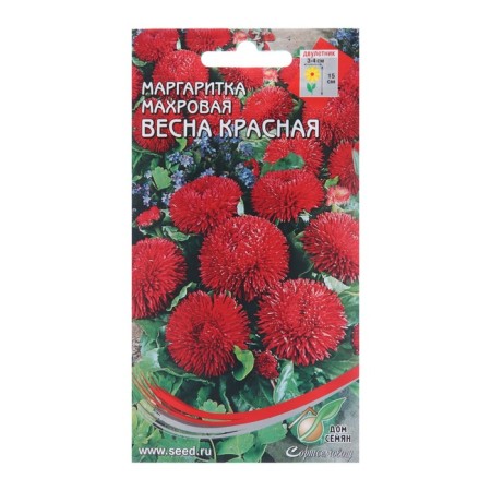 Flower seeds Margarita "Spring Red", 250 pcs
