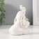 Souvenir ceramics "Elephant with heart" White with gold 5.7x7x9.5 cm