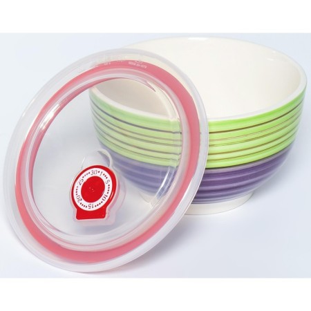 Elrington salad "Aerial. Summer Garden ", with a lid, 750 ml, d = 14 cm-1
