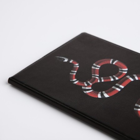 Cover for passport, black color-2