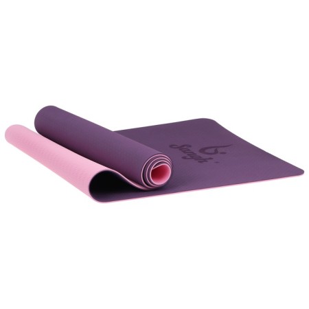 Yoga mat 183 × 61 × 0.8 cm, two -tone, purple color-11